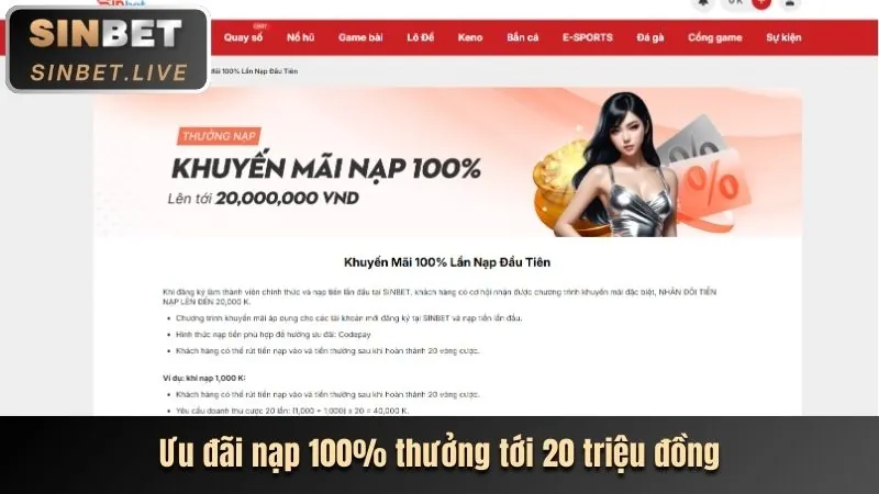 Hoàn trả tiền cược Slot